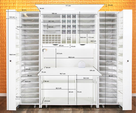 Organisez votre espace créatif : l&rsquo;armoire de rangement à moins de 30 € qui fait le buzz chez Action