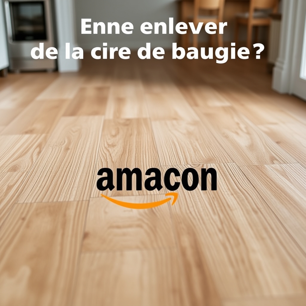Notre sélection sur Amazon · Comment enlever de la cire de bougie sur un parquet