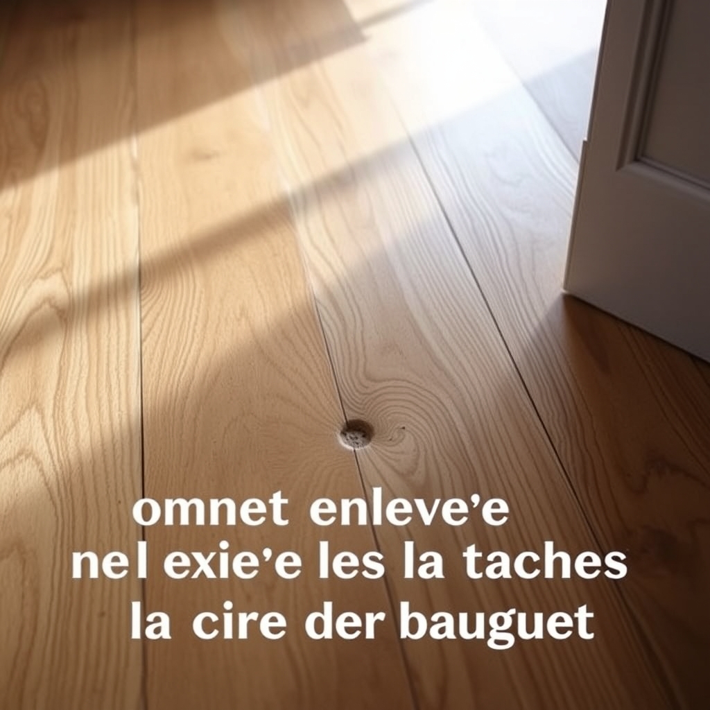 Enlever la cire de bougie sur un parquet : Guide Expert 2026